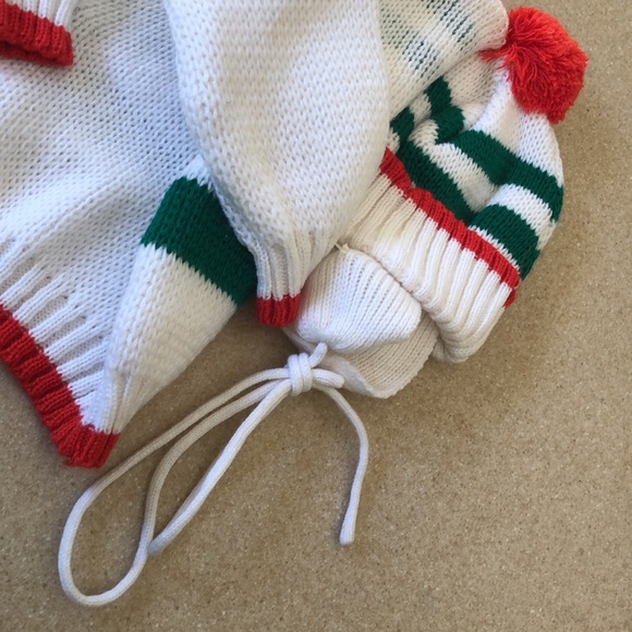 New-colorful toddler matching hat and sweater set - Picture 14 of 16